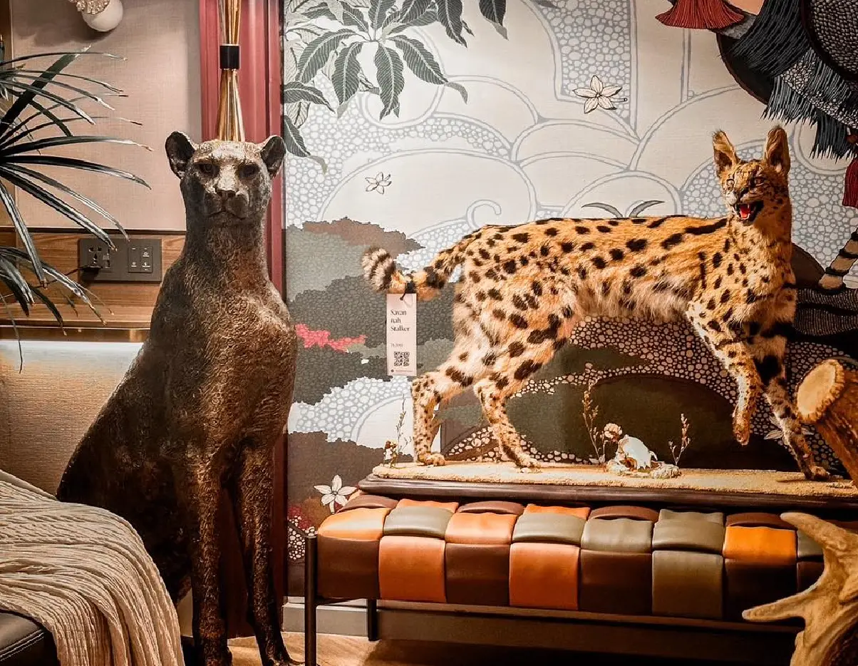 Mobella x Taxidermyhouse at obj: