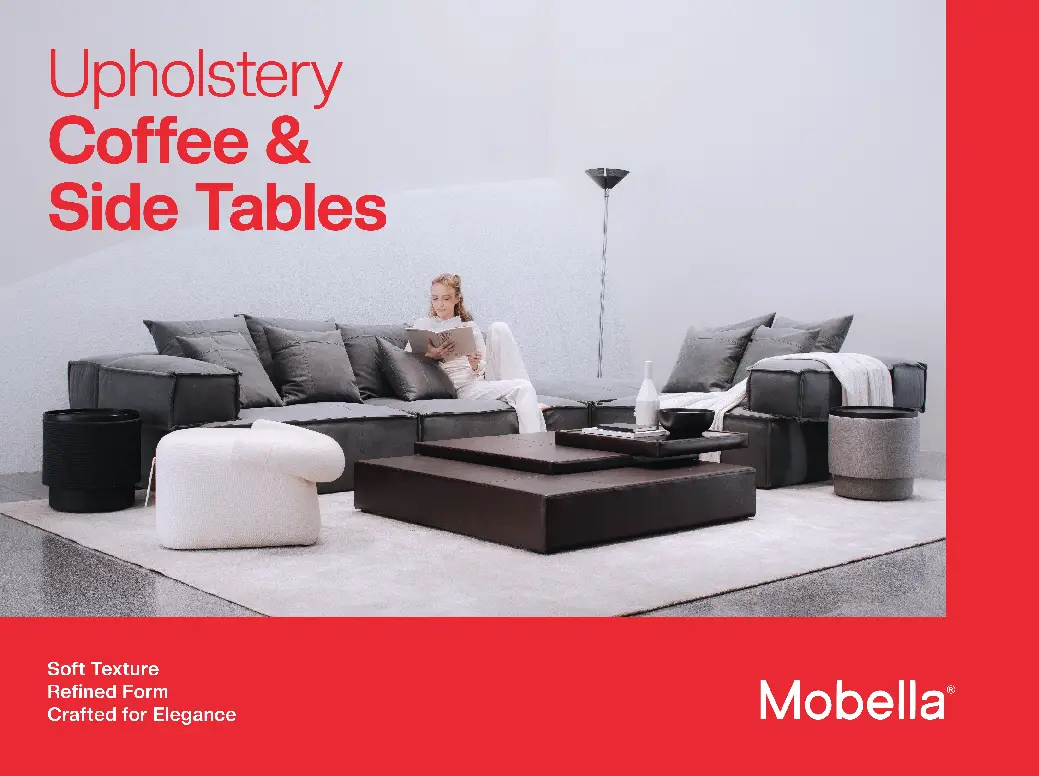 WHY CHOOSE UPHOLSTERED COFFEE & SIDE TABLES?